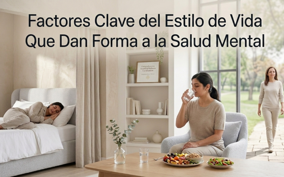 Factores clave del estilo de vida que influyen en la salud mental